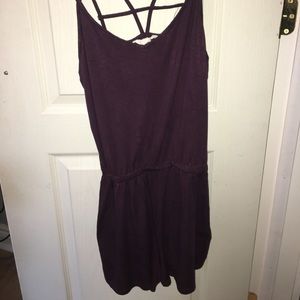 American Eagle purple romper